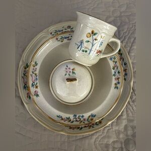 Vintage Stoneware China Set of 4 - International China Heartland 7774